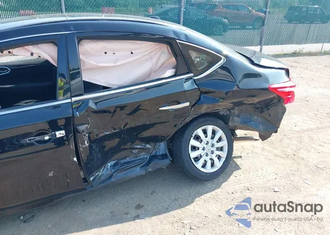 2017 Nissan Sentra Sv from USA, damaged, VIN 3N1AB7AP7HY340821